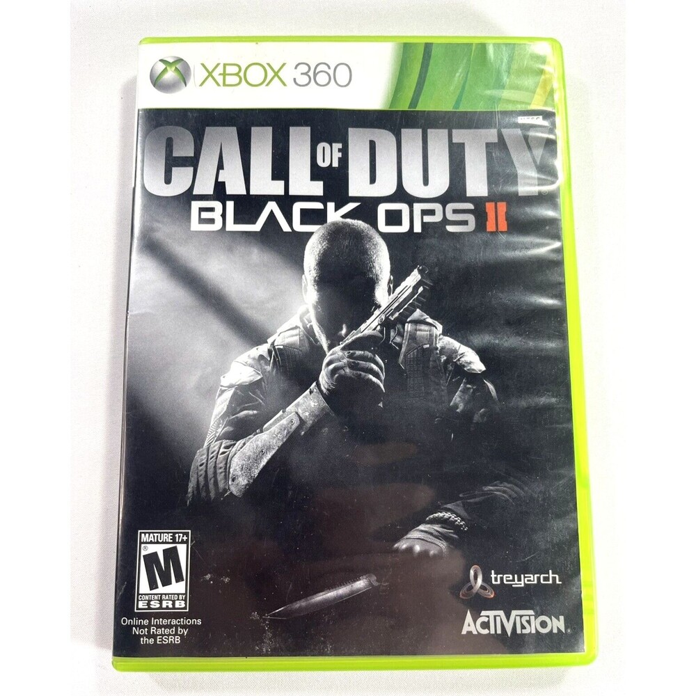 Call Of Duty Black Ops II Microsoft Xbox 360 Complete with Manual Tested